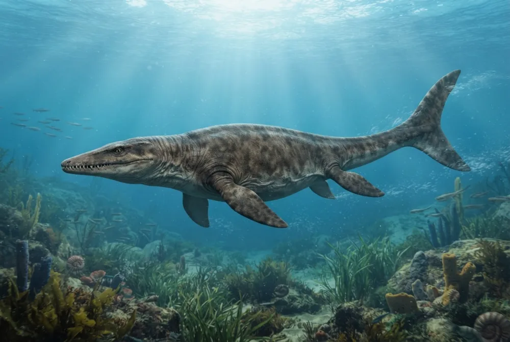 AI-made picture of Tethysaurus