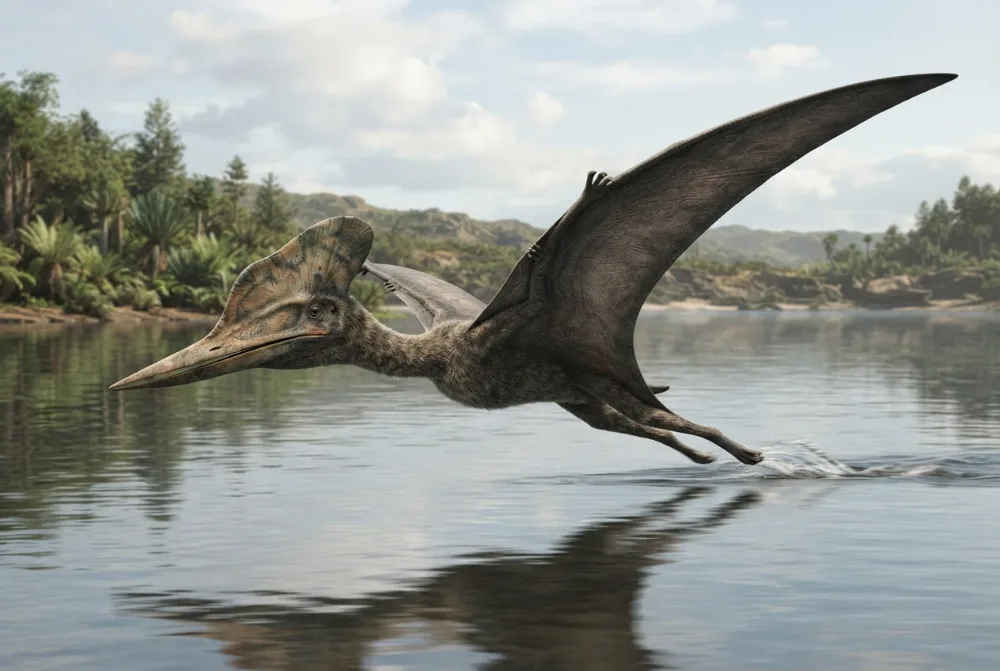 AI-made picture of Thalassodromeus