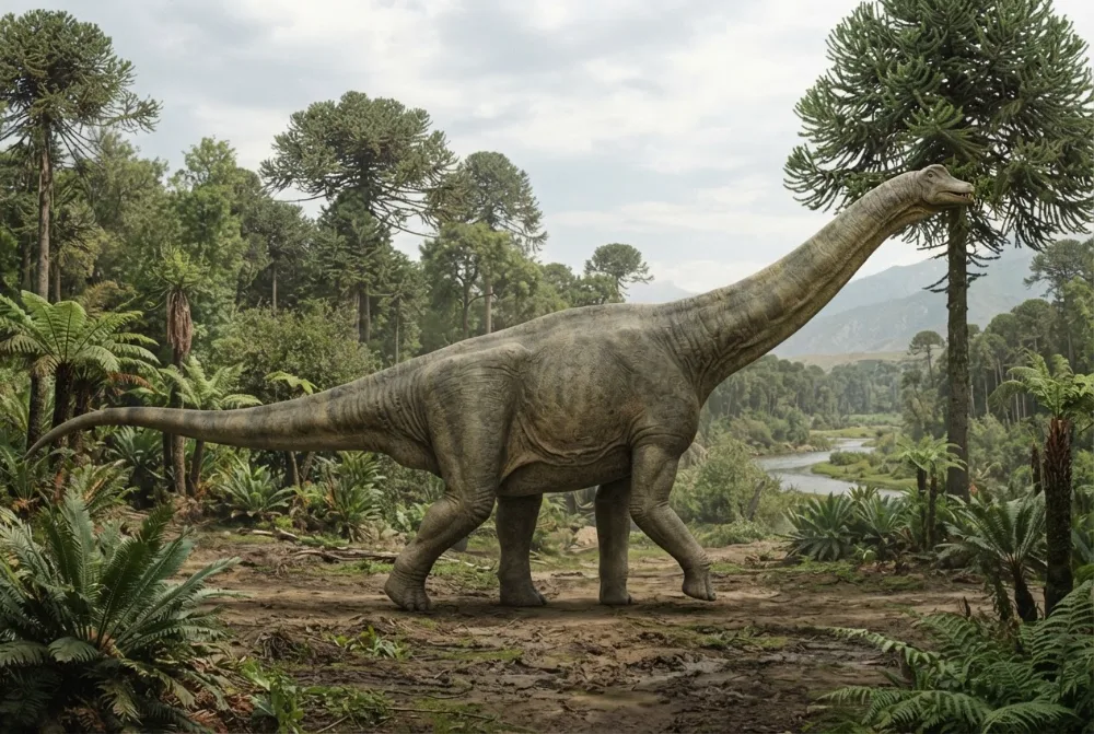 AI-made picture of Tienshanosaurus