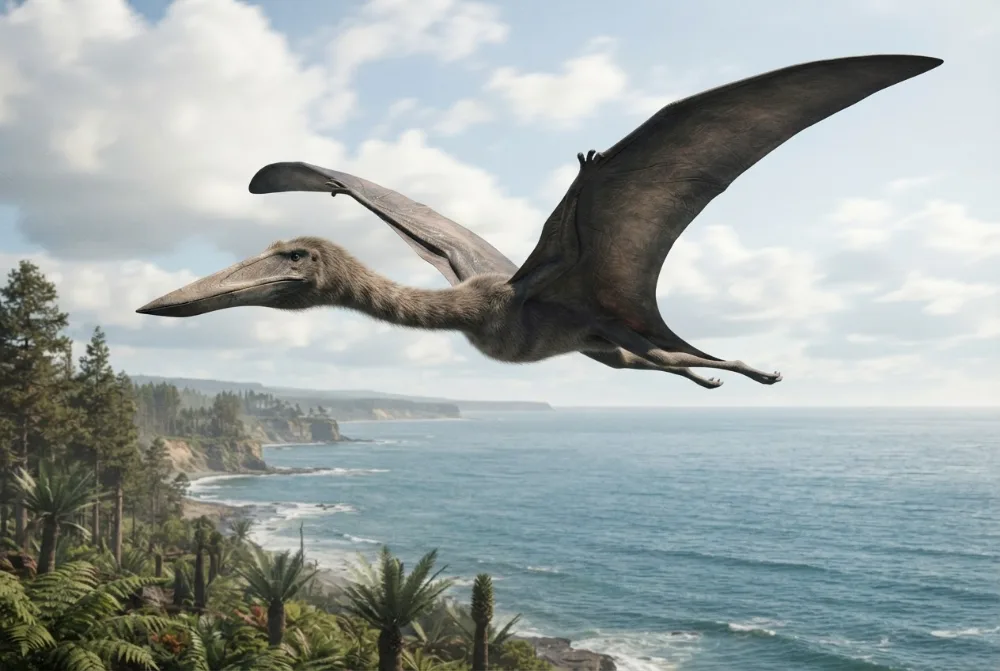 AI-made picture of Titanopteryx