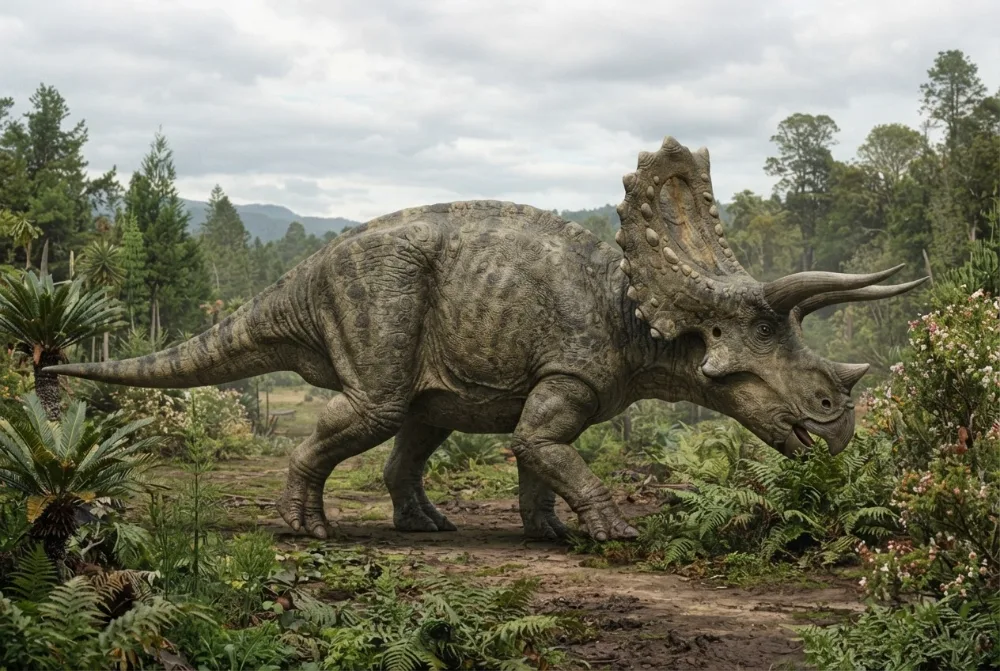 AI-made picture of Torosaurus