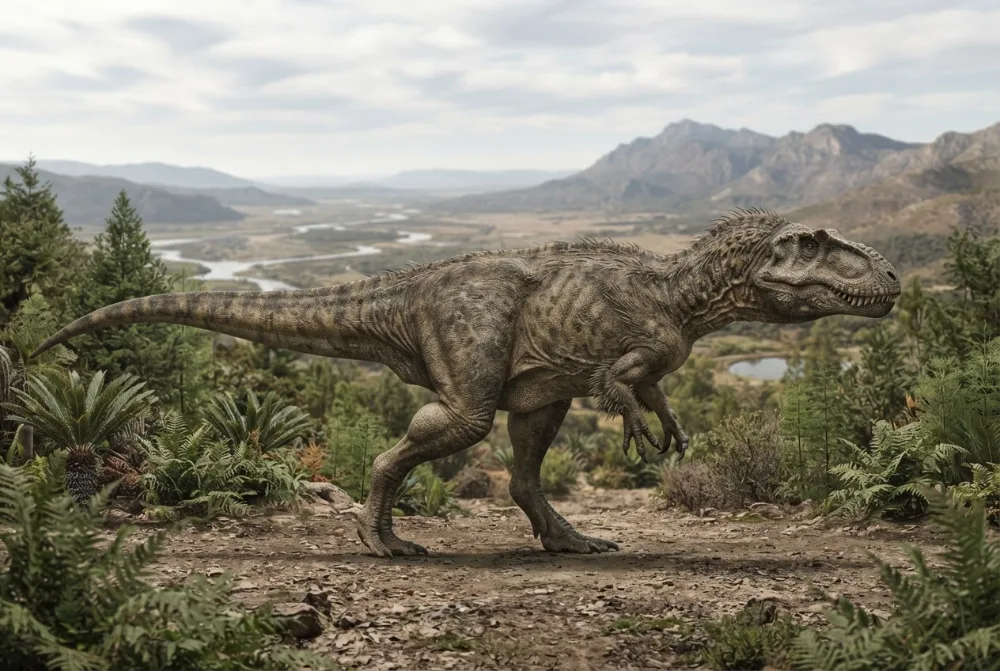 AI-made picture of Torvosaurus