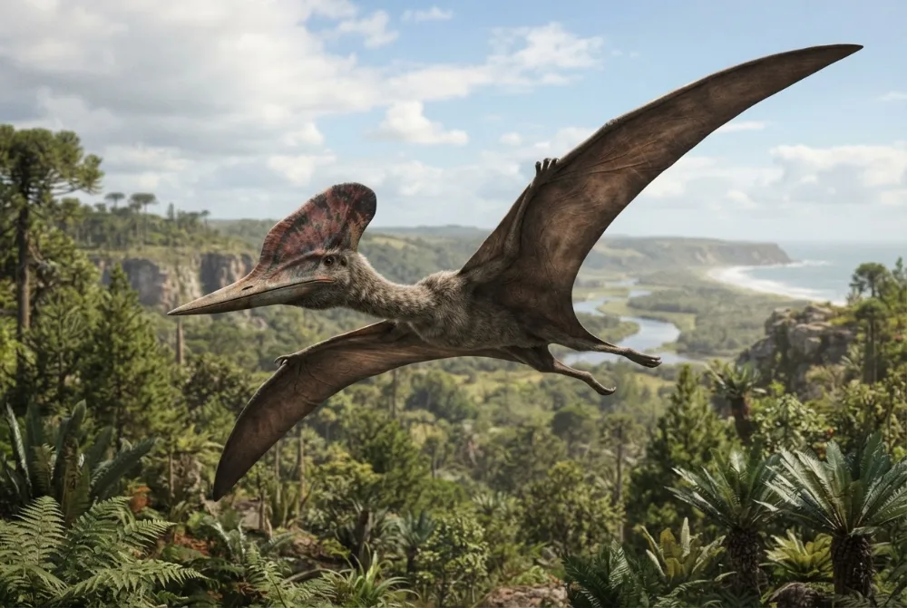 AI-made picture of Tupuxuara
