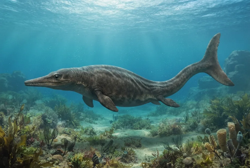 AI-made picture of Utatsusaurus