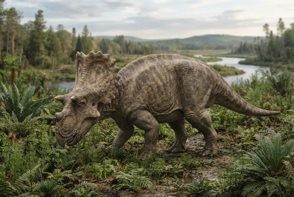 AI-made picture of Vagaceratops