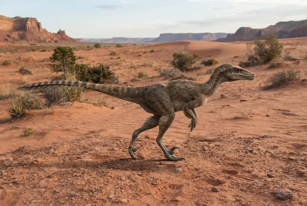 AI-made picture of Vespersaurus