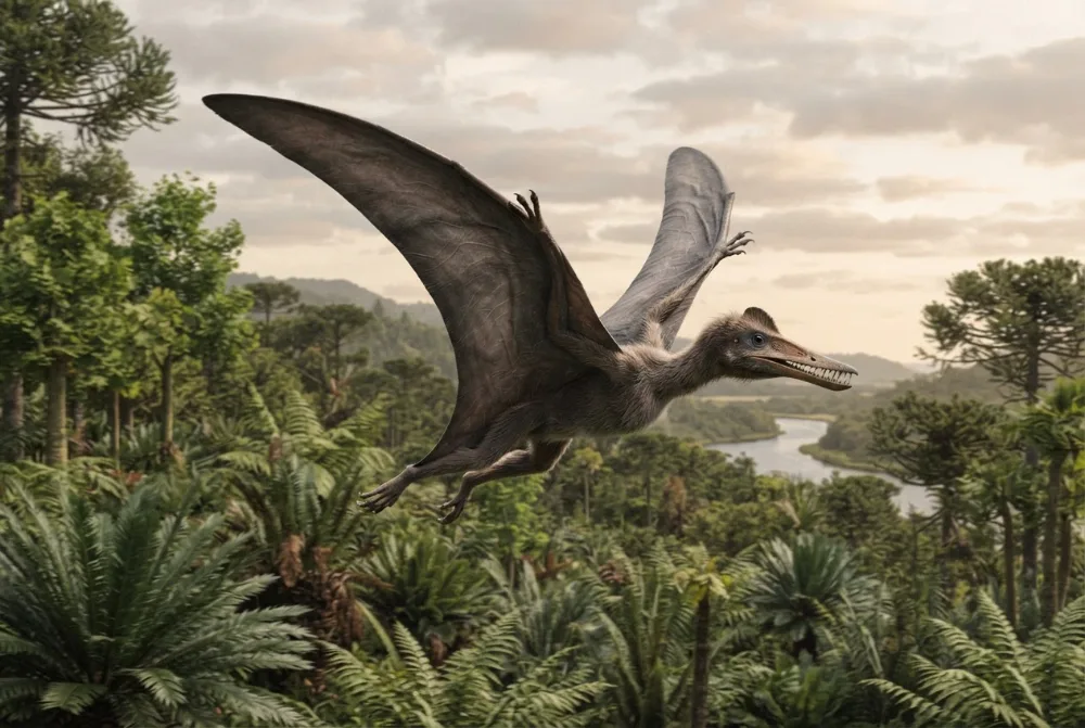 AI-made picture of Wenupteryx