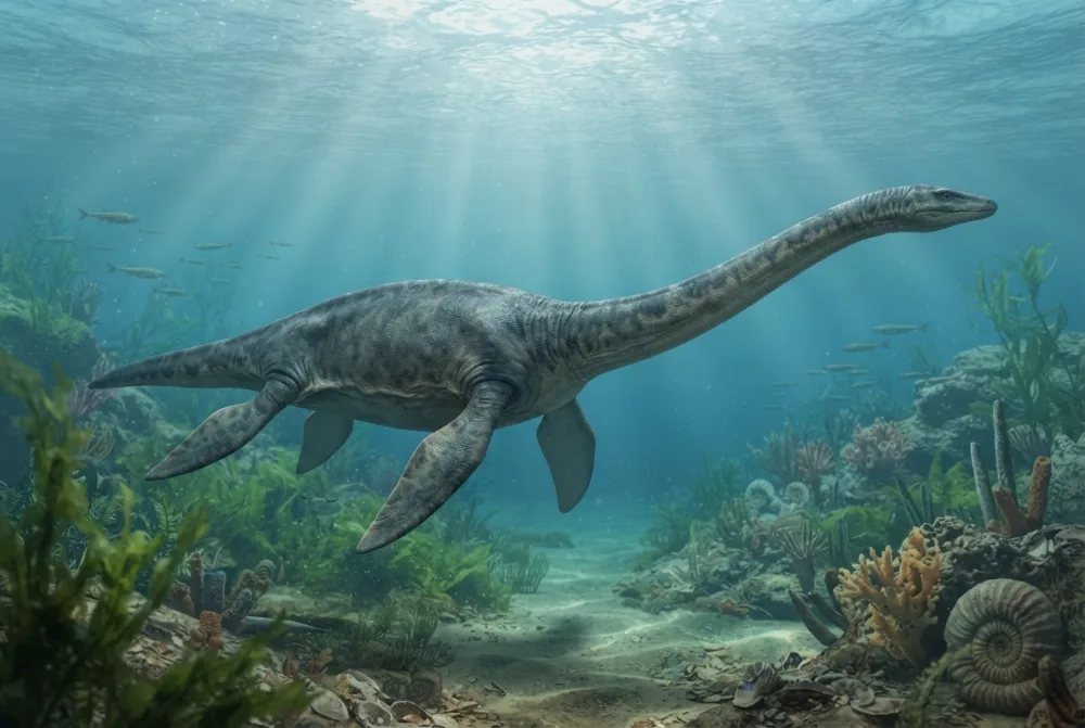 AI-made picture of Westphaliasaurus