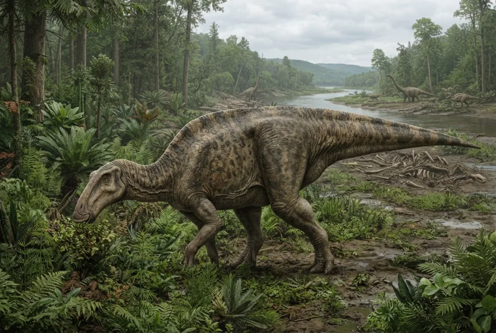 AI-made picture of Wulagasaurus