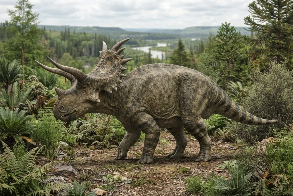 AI-made picture of Xenoceratops