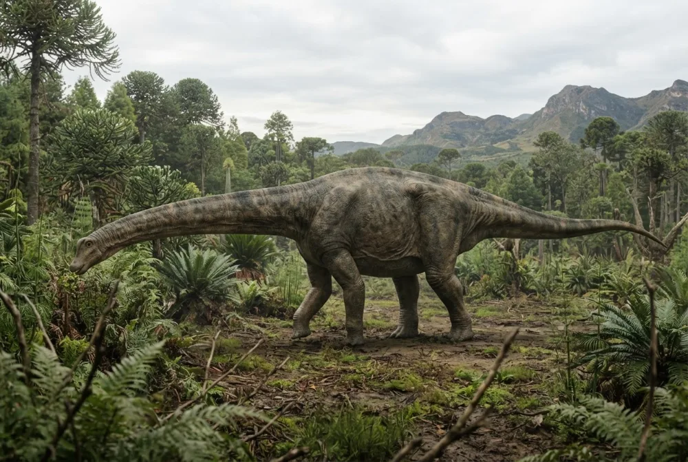 AI-made picture of Xianshanosaurus