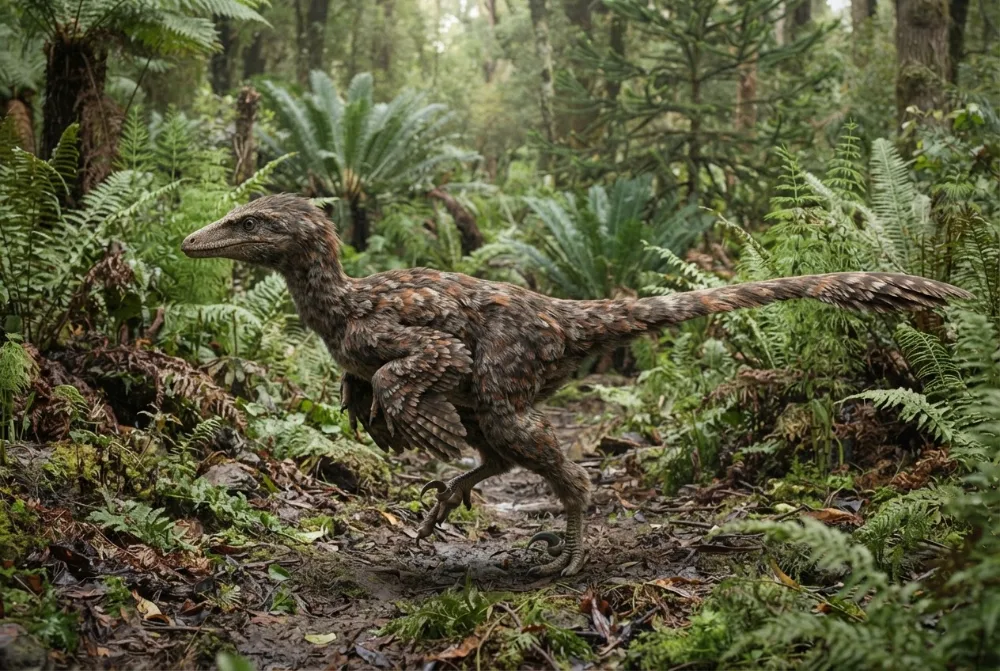 AI-made picture of Xingtianosaurus