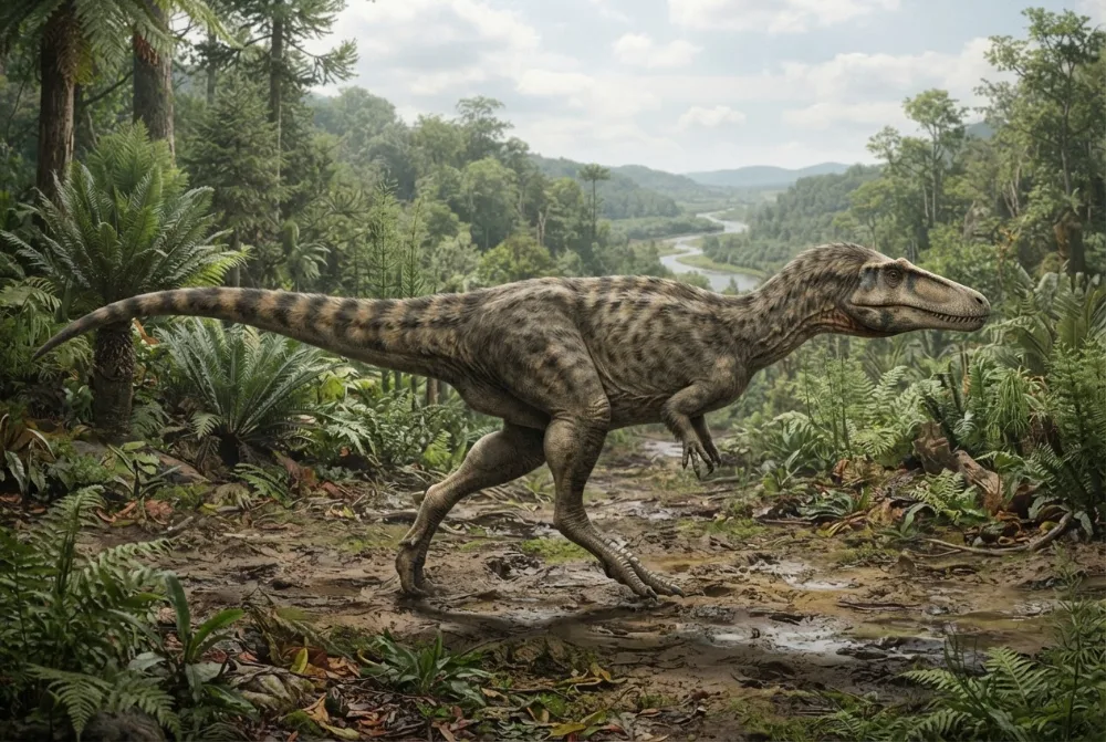 AI-made picture of Xiongguanlong