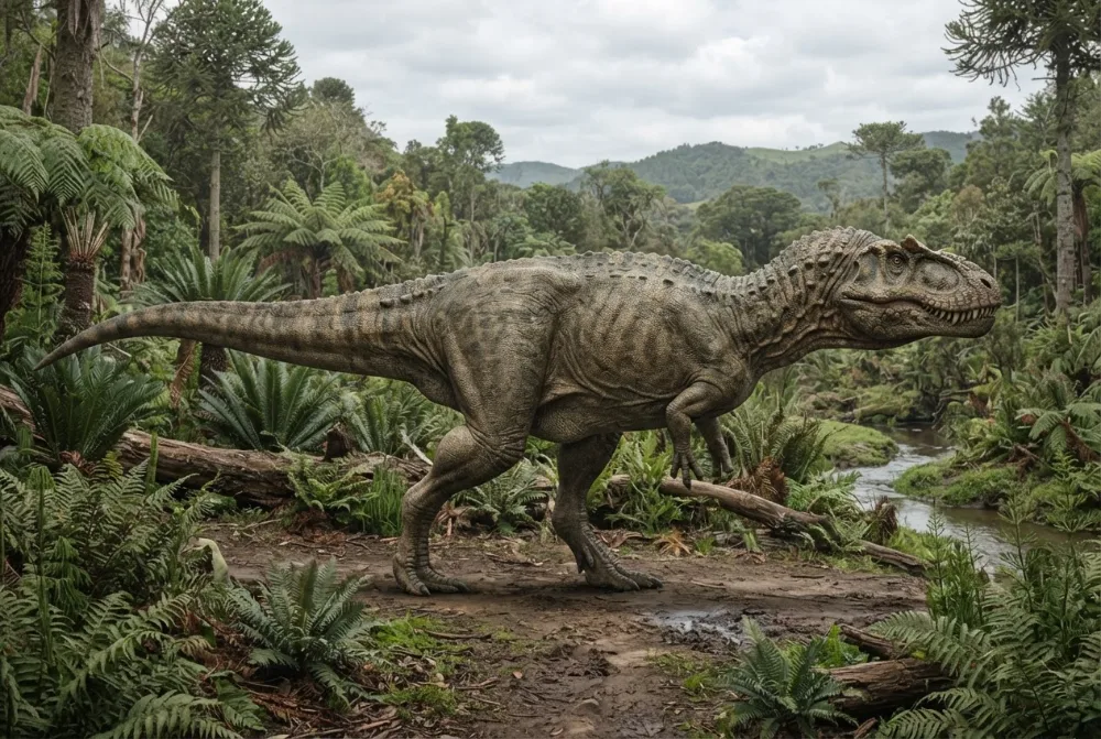 AI-made picture of Yangchuanosaurus