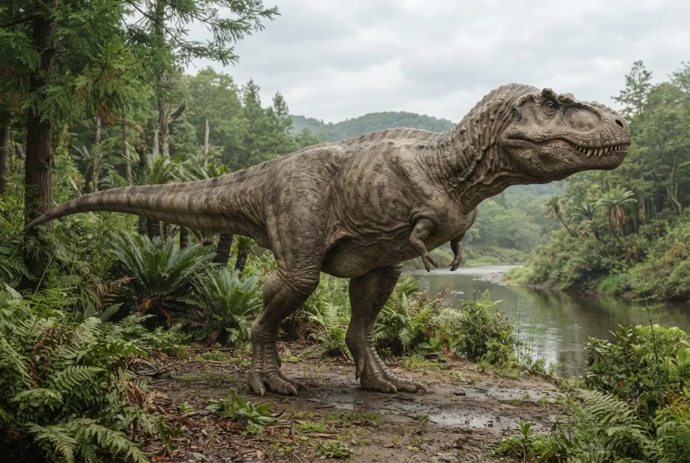 AI-made picture of Yezosaurus