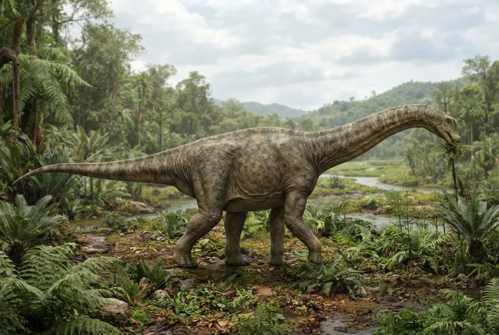 AI-made picture of Yimenosaurus