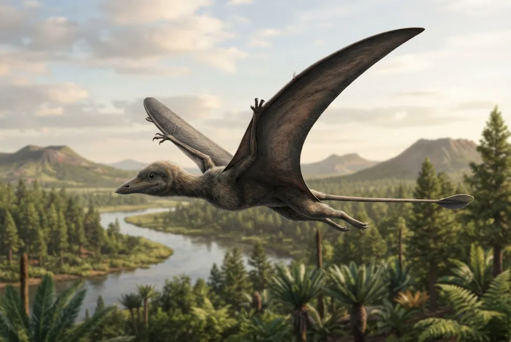 AI-made picture of Yixianopterus