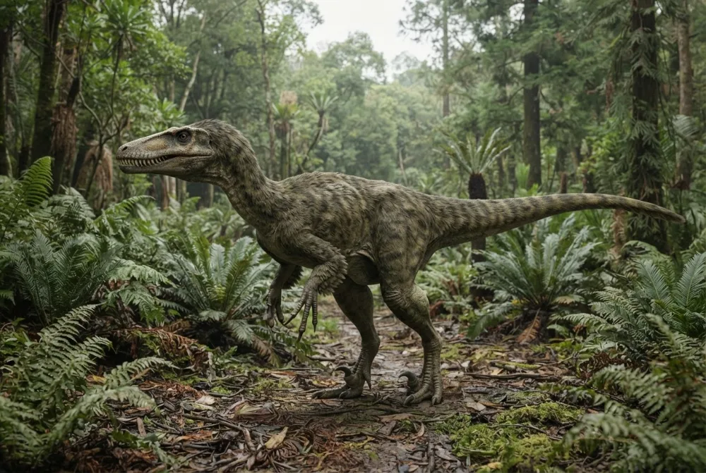 AI-made picture of Yuanmouraptor