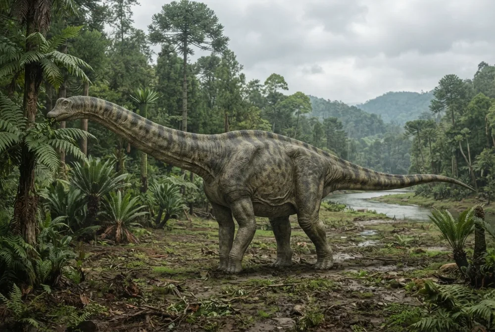 AI-made picture of Yuanmousaurus