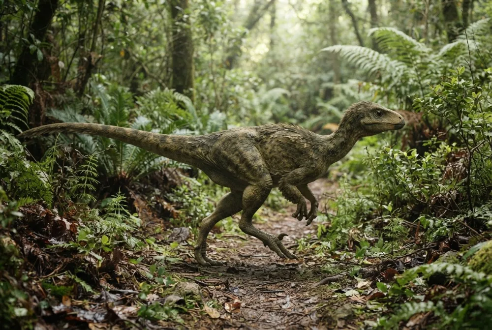 AI-made picture of Yueosaurus