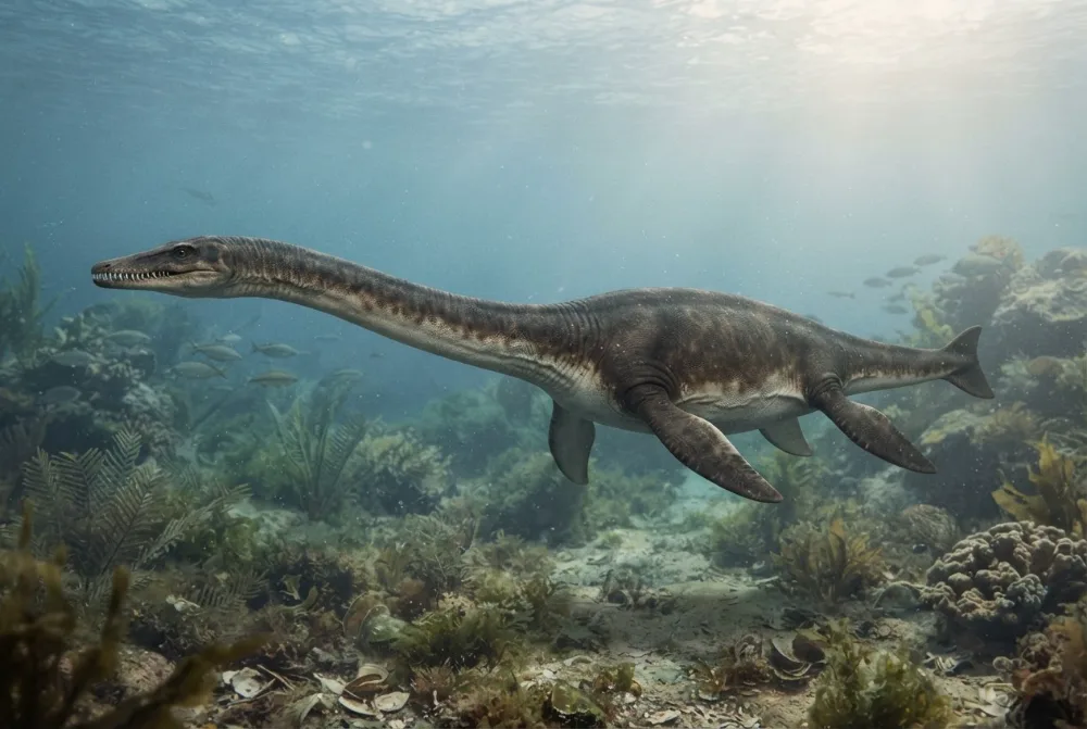 AI-made picture of Yunguisaurus