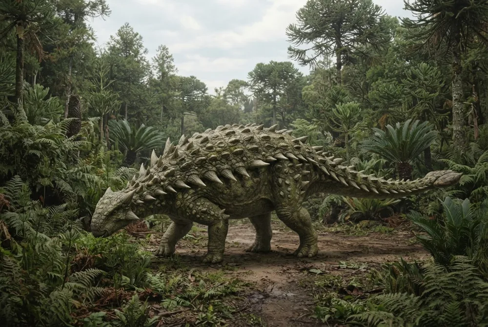 AI-made picture of Yuxisaurus