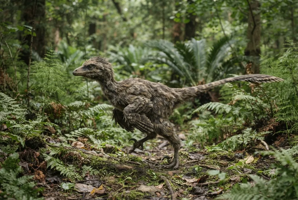 AI-made picture of Zhongjianosaurus
