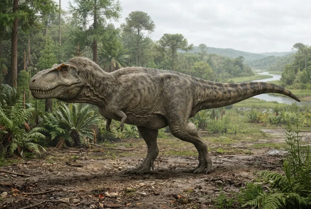 AI-made picture of Zhuchengtyrannus