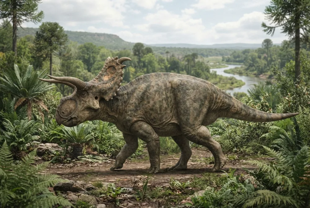 AI-made picture of Zuniceratops